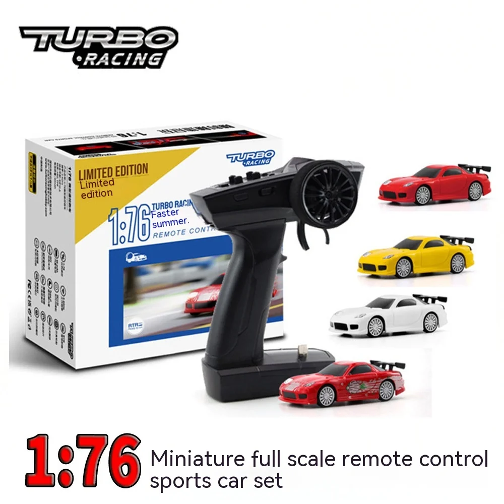 

Turbo Racing 1:76 C71 Drift Rc Car With Gyro Radio Full Proportional Remote Control Toys Rtr Kit For Kids And Adults