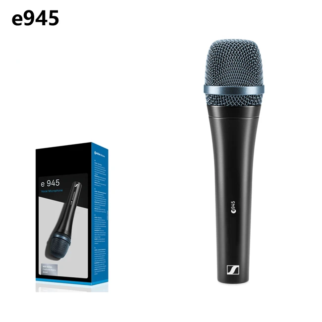 New Wired E945 Karaoke Professional Performance Microphone Super Heart Dynamic Handheld Microphone For Live Studio Mic Karaoke Microphone Wired Vocal Microphone