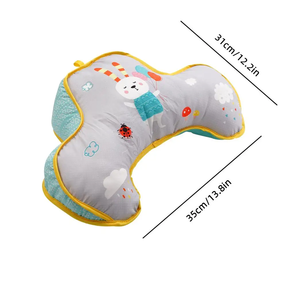 Baby Tummy Time Pillow with Sensory Toys