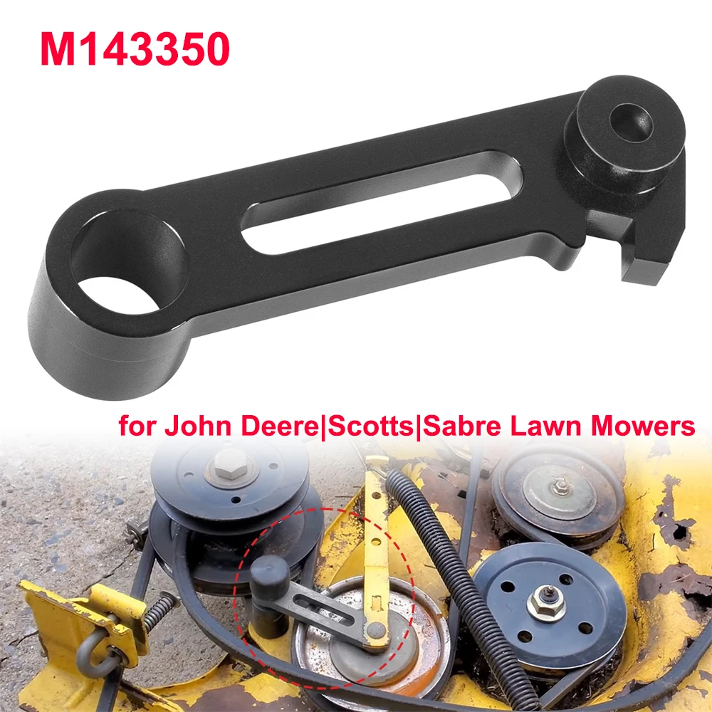 

M143350 палубный роликовый направляющий рычаг для John Deere | Скотты | Сабля выбор газонокосилки с 48C 54C палубный OEM обновленные детали газонокосилки
