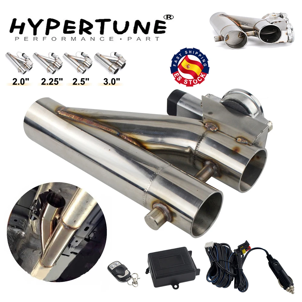 Valvola Di Scarico Elettrica In Acciaio Inox Con Telecomando - Universale Per Auto, 51mm - Foto 11