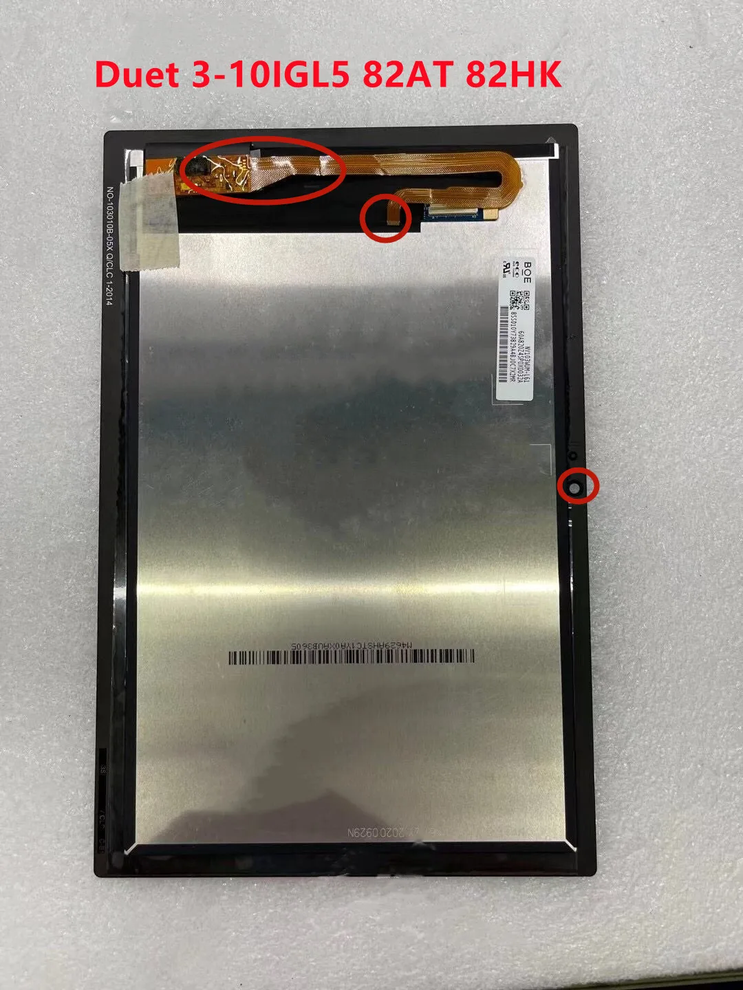 Tela de Toque Lcd para Lenovo Ideapad Dueto 310igl5 82at 82hk 3i 82hk000vru Vidro Digitalizador Montagem 100 Testado