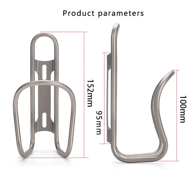 Ultralight Titanium Bicycle Water Bottle Cage  Bottle Holder MTB Road Bike Bottle Bracket Bottle Rack Holder 4