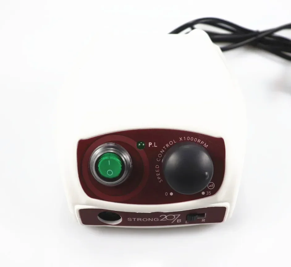 Electric Nail Drill 35000RPM, Control Box  Strong210/ 207B  SDE-H37L1 35K Handle Manicure Pedicure Nail File, Nail Art Equipment 4