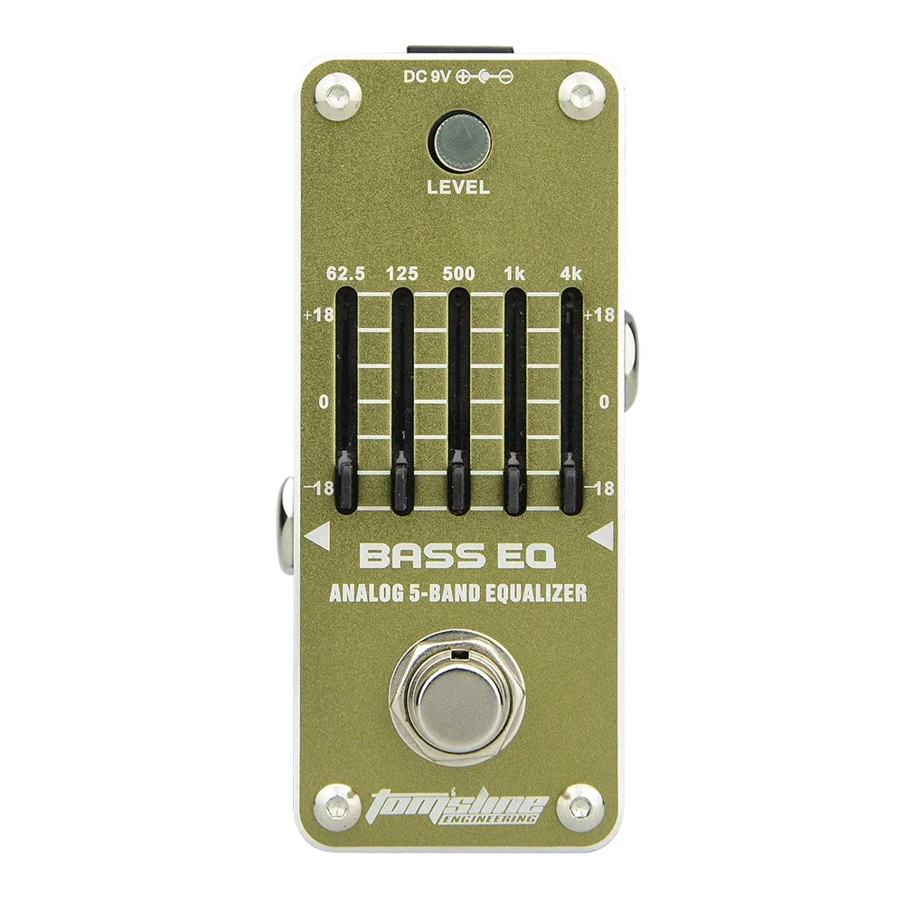 

Aroma AEB-3 Bass EQ Electric Bass Guitar Effect Pedal Analog 5-Band Equalizer Pedal True Bypass Guitar Parts & Accessories
