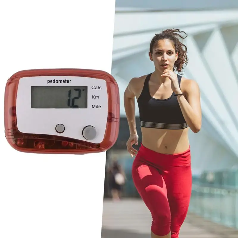 Walking Calorie Step Counter Digital LCD Display Walking Calorie Pedometer Multifunctional Sport Must Have Step Counter For