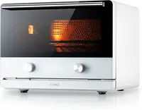 4-in-1 Countertop Convection Steam Oven, Air Fryer, Dehydrator with True Convection Bake 1