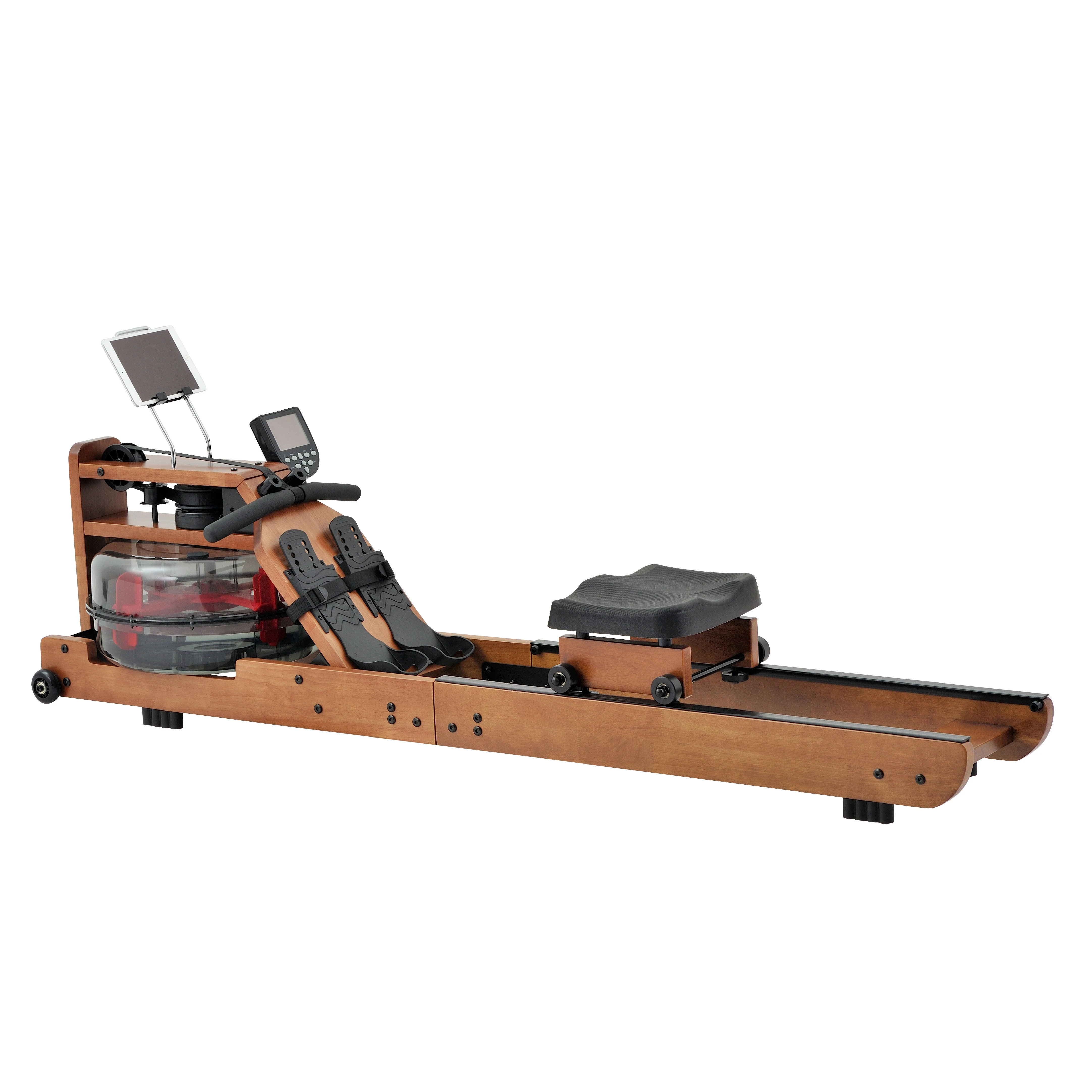 White Wax Wood Intelligent Rowing Machine Home Water Drag Rowing Machine Gym Rowing Sports Equipment Row Machines AliExpress