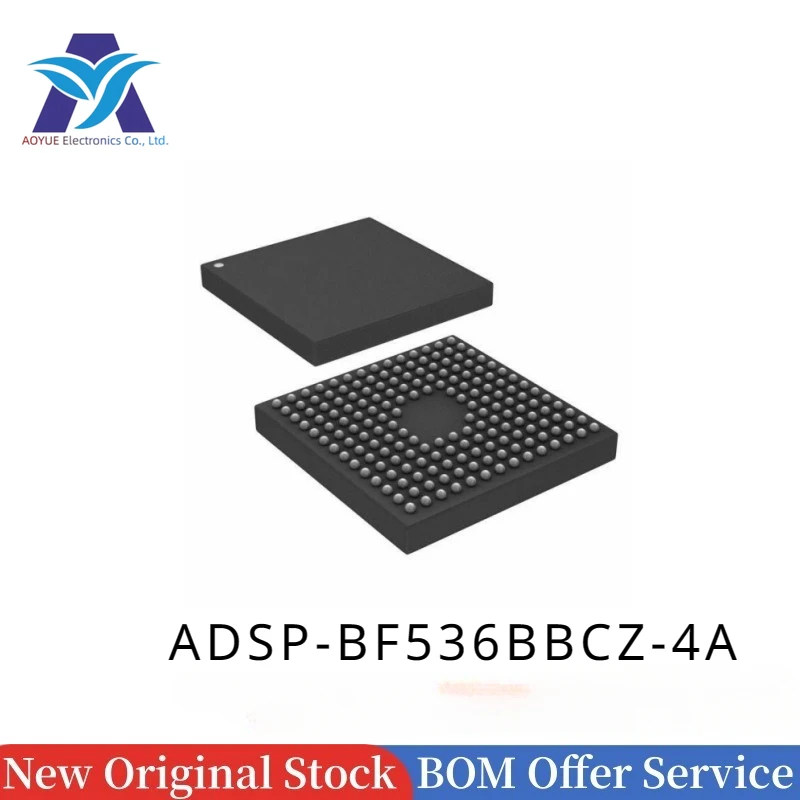 

New Original Authentic ADSP-BF536BBCZ-4A ADSP-BF536 BBCZ-4A BGA-182 400MHz Blackfin embedded Digital signal Processor DSP Chips