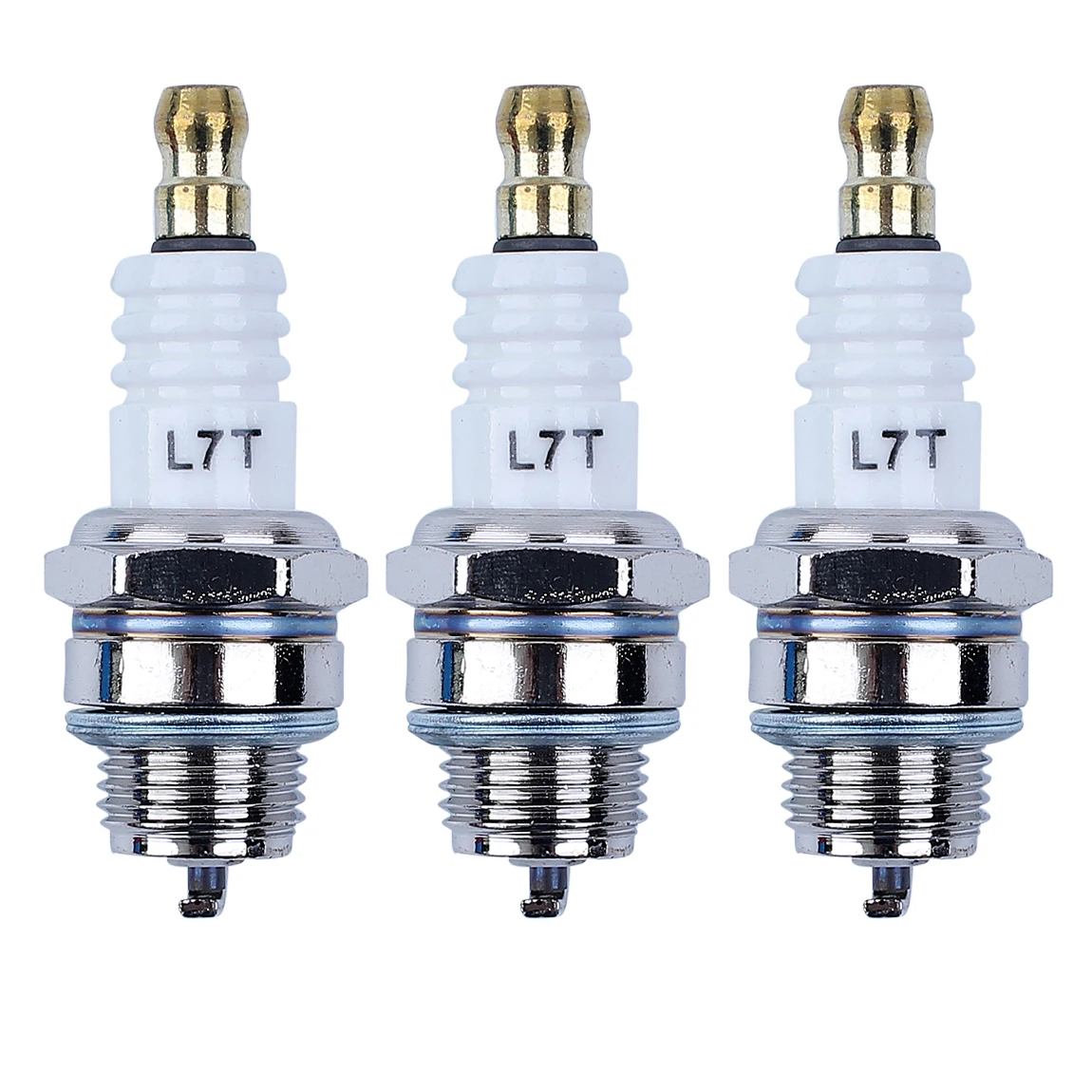 Description Picture 3 of item3pcs/lot Spark Plug L7T 2 Stroke For  Engine Motor Trimmer Lawn Mower Parts Brush Cutter Garden Tool Parts