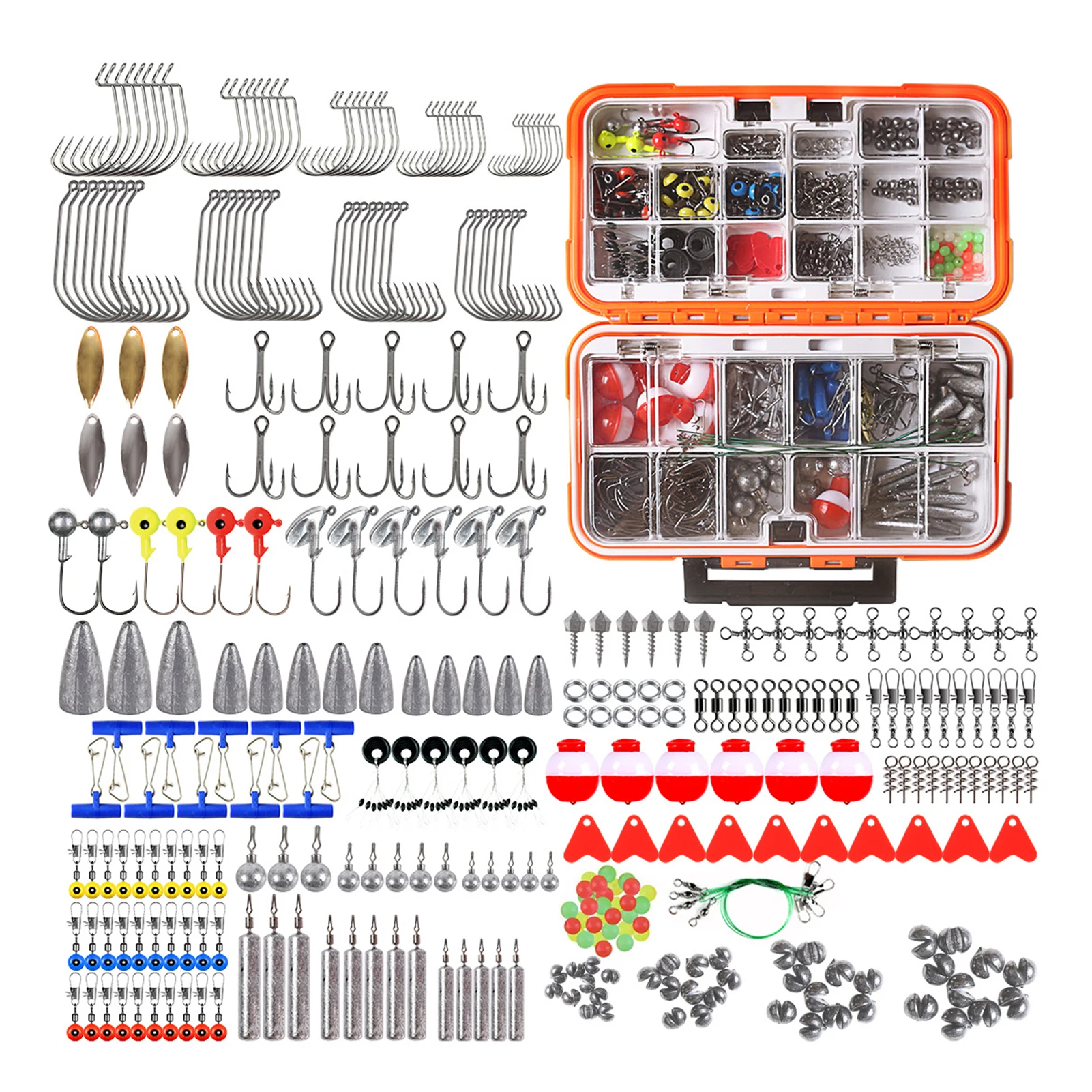 Fishing Tackle Set Fishing Lures Kit For Freshwater Bait Tackle Kit For