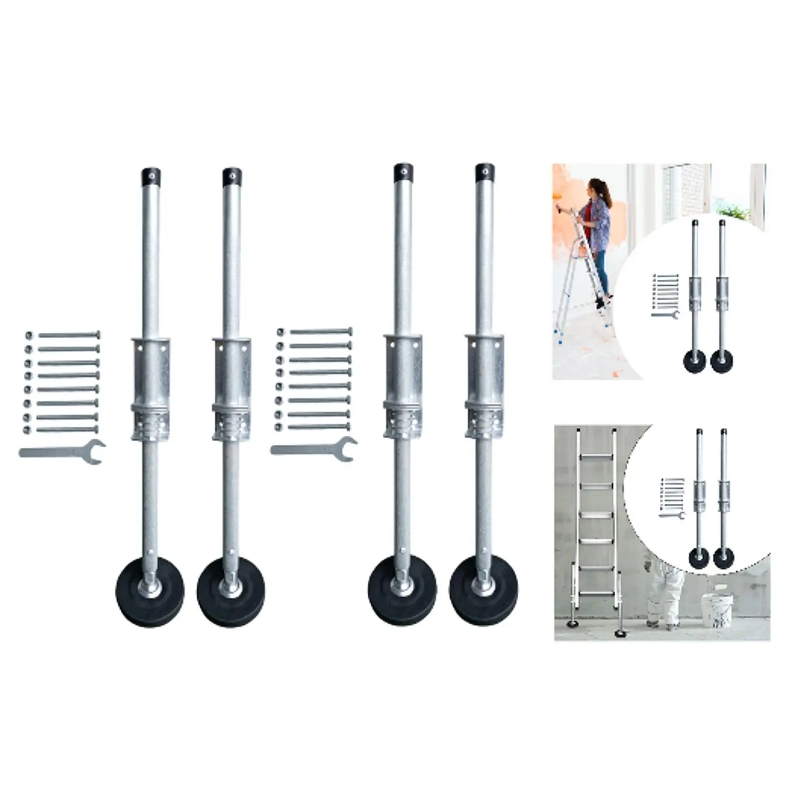 Ladder Levelers 2x Stepladders Step Ladders Extension Ladder Stabilizer Legs