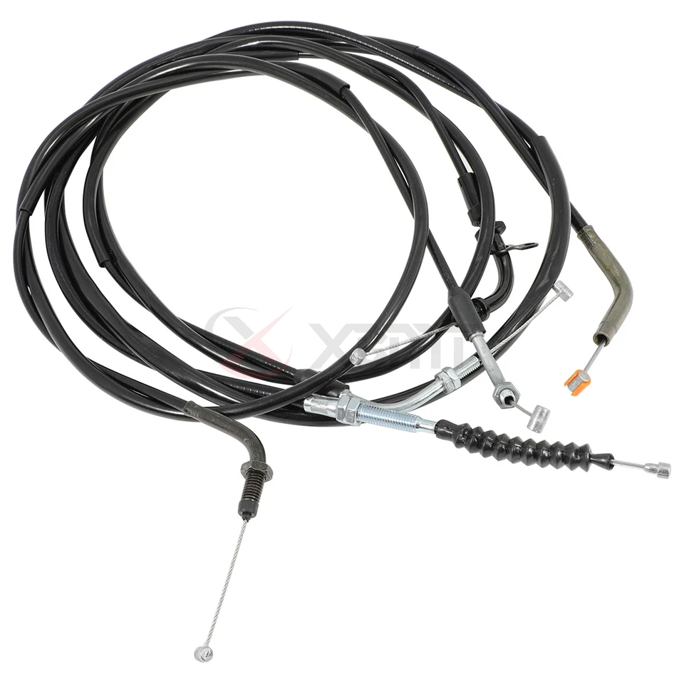 Kit Cavi Acceleratore E Frizione Per Yamaha Dragstar 400 650 V-Star XVS | Prolunghe In Acciaio