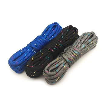 5m/10m, diameter 4mm 7 core color silk paracord outdoor warning rope tent lanyard, multi-function outdoor rope,handmade DIY rope