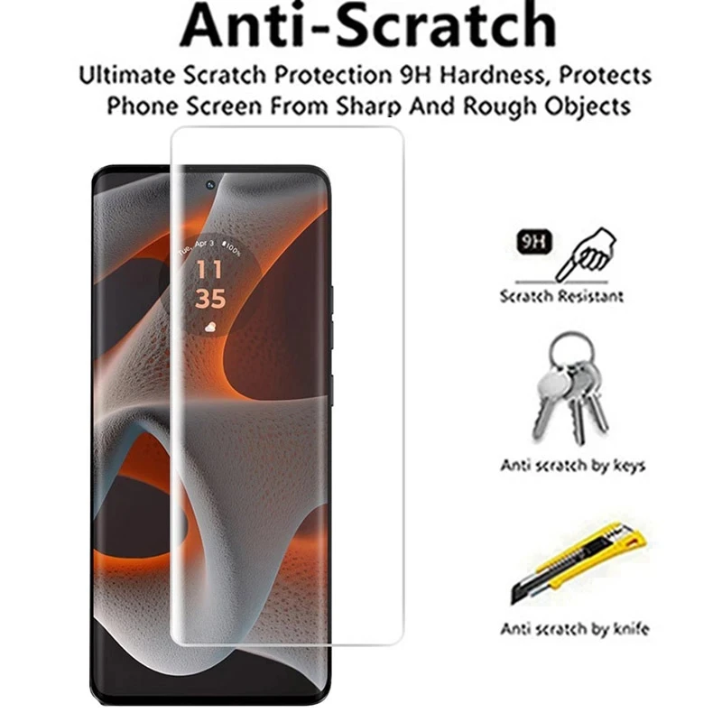 3D Curved HD Full Glue UV Tempered Glass Screen Protector