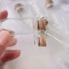 45/70/108 Pcs 10ml Glass Bottles 11x22x50mm Mini Corked Jars DIY Home Decor Storage Craft Wedding Favors Tiny Vial Sets 5