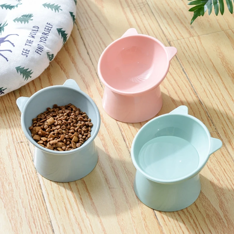 

45° Slanted Bowl for Small Dogs and Cats Tilted Feeding Bowl Pet Feeder Drop shipping