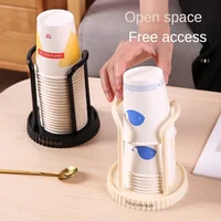 Household Simple Paper Cup Holder Storage Rack Multifunctional Desktop Coffee Milk Tea Cup Storage Rack Cup Taker Without Cup 1