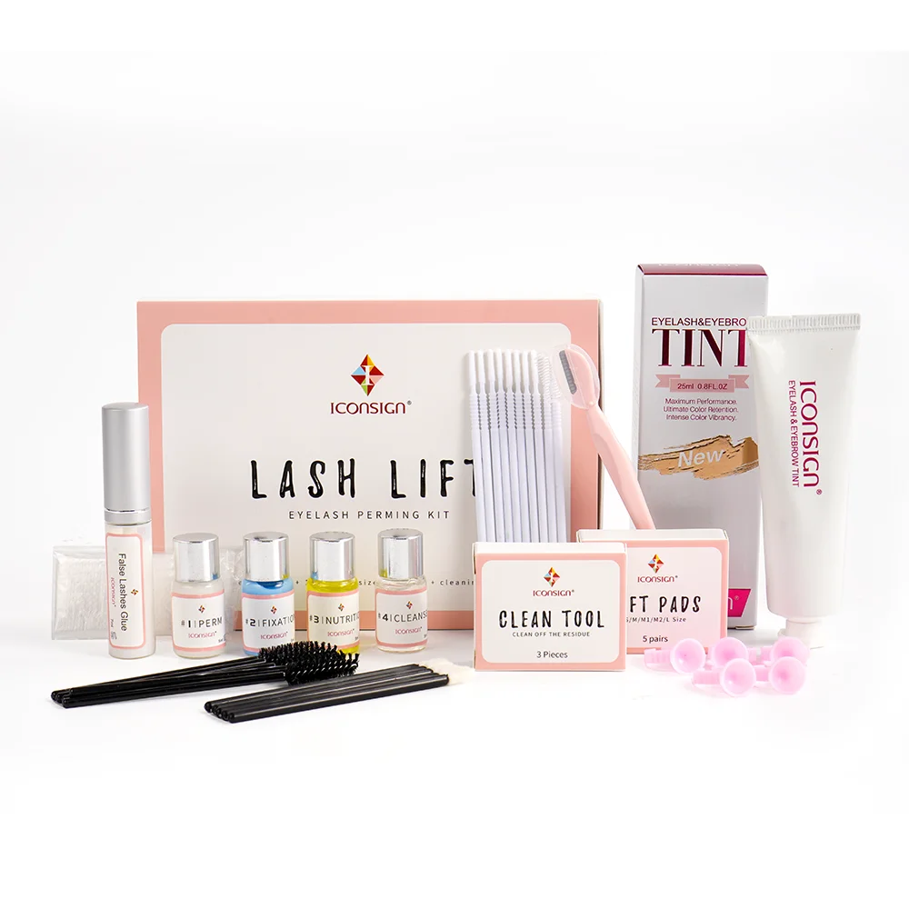 Lash Lift and Eyebrow Tint Kit Combo