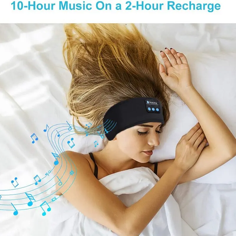 Sleeping Headband Elastic Wireless Headphones 6