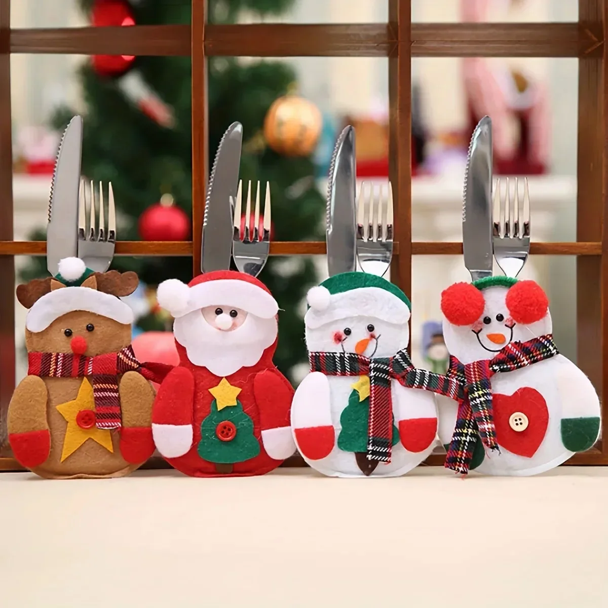 1pc-Christmas Knife and Fork Cover