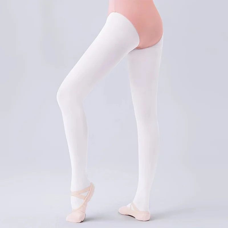 2 Pairs Professional Ballet Dance Panty Hose Socks Adult Ballerina