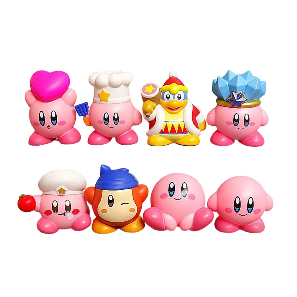 

Kirby Nintendo Animation Game Peripheral Toys Lovely Cute Ornaments Anime Figures Action Model Collection