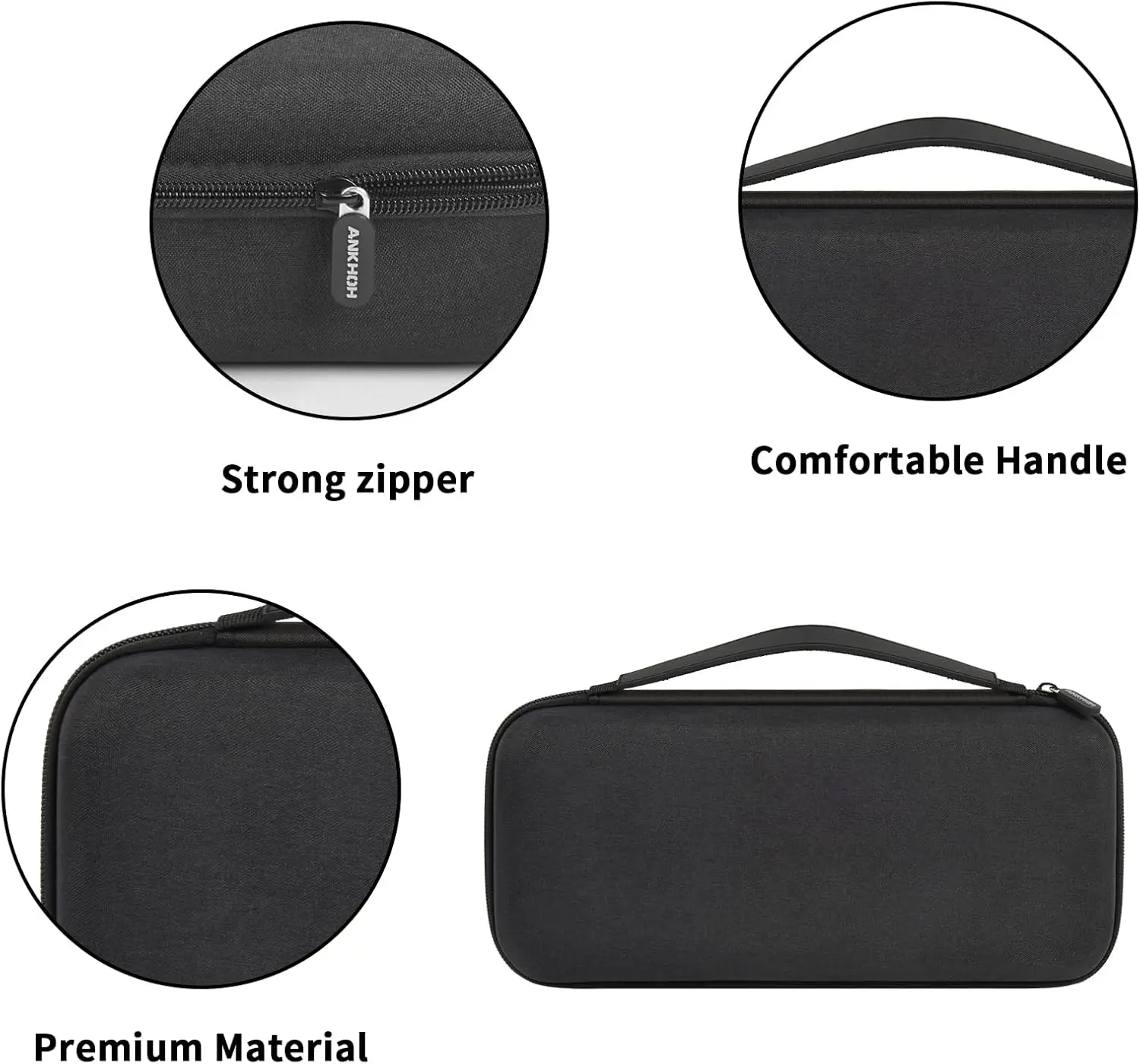 Case Compatible with Aixiqee Portable-Printer A80/ GUTHERREN A81/ Minzhi A80/ JADENS A4 / MUNBYN Bluetooth (Box Only) Storage Box Storage Organizer Bag Organizer