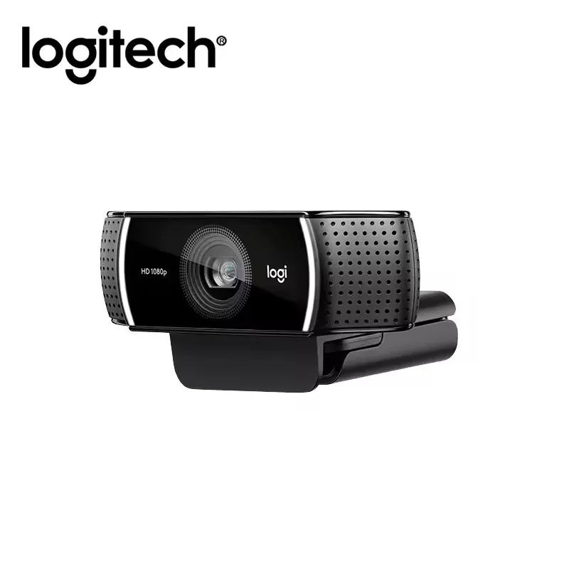 Logitech Original C922 PRO Webcam 1080P 30FPS Full HD webcam Autofocus Web Camera built-in microphone Meeting with tripod pc webcam pc web camera computer camera