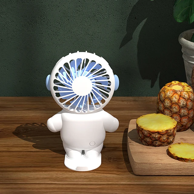 Hordozható Fényes Macska Fülek Ventilátor, 800Mah 3 Sebesség Állítható Usb Újratölthető Mini Kézi Rajongó Személyi Utazáshoz/Vásárláshoz - Image 3