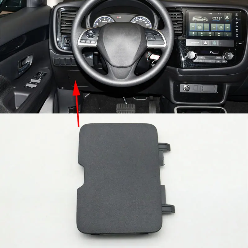 For Mitsubishi Outlander 2013 2014 2015 2016 2017 2018 Car Front Instrument Dashboard Panel Fuse Box Cover Cap Lid