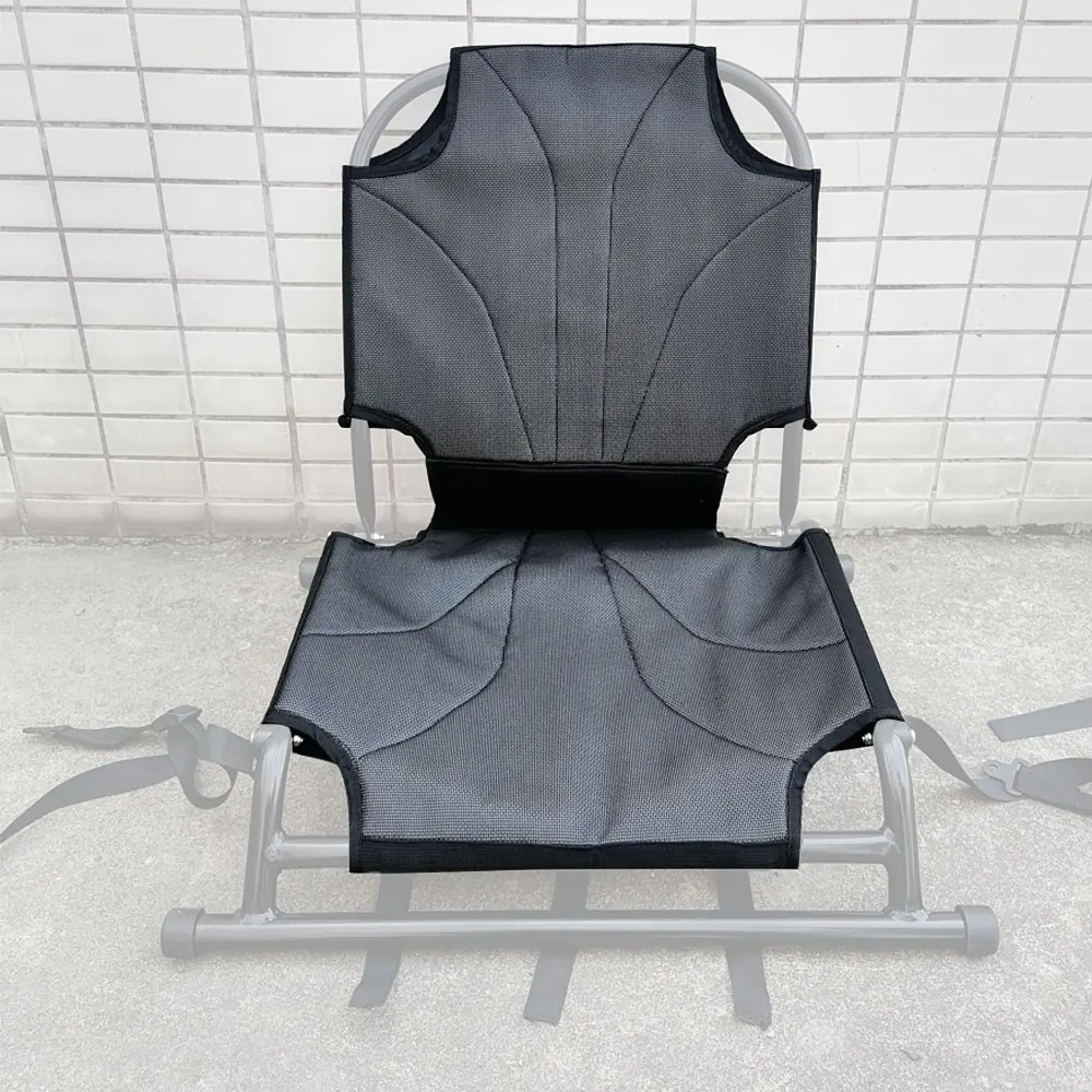 Kayak Canoe Sit on Top Chair Pad Repairing Replacement Boat Seat Sitting Cushion Holder Replacement with Fishing Rod Holder Bag