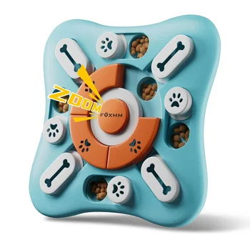Giocattoli puzzle per dolcetti per cani da addestramento IQ per stimolazione interattiva e mentale, divertente alimentatore lento, giocattoli per arricchiare cani di taglia grande, media e piccola