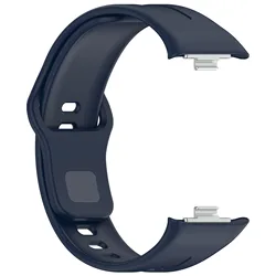 Enhanced Product Title: Premium Silicone Sport Strap for Mi Band 10 pro (Midnight Blue)