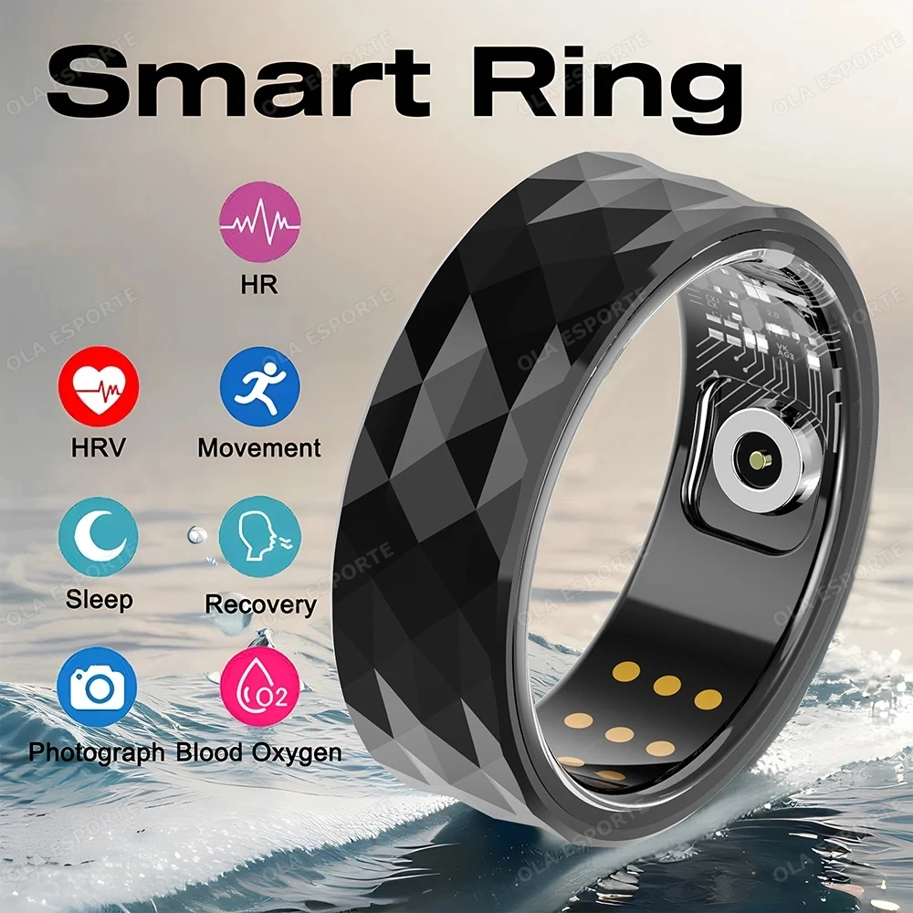 For-Xiaomi-Smart-Ring-Men-Women-Military-Grade-Titanium-Steel-Shell ...