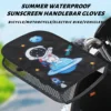 Cycling Handlebar Gloves Waterproof Uv Protective Handlebar Gloves For Bicycle Motorcycle Electric Bike Breathable Mittens 2pcs 1