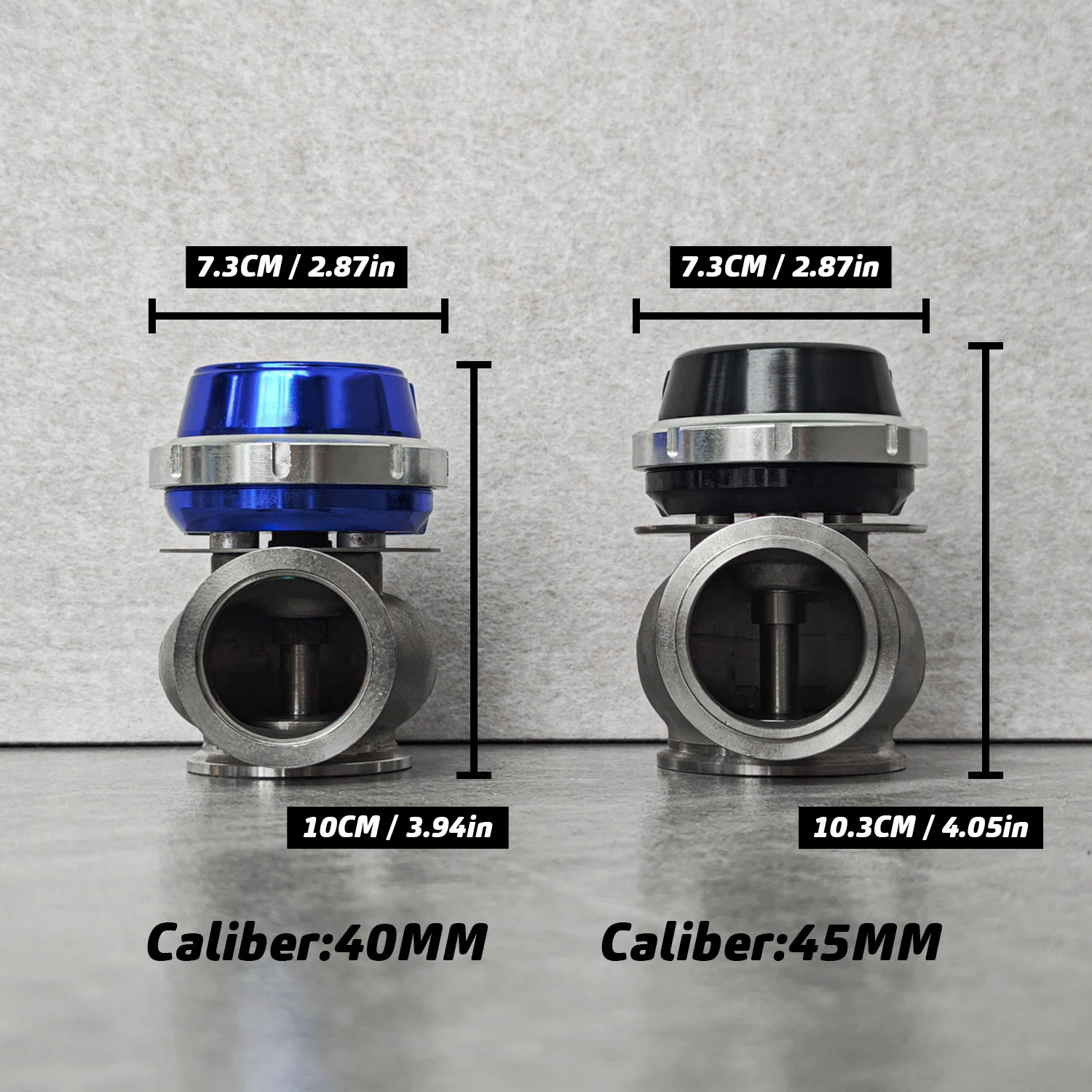 Turbo Waste Gate Universal 38mm 40mm 45mm External Wastegate V-Band Flanged Turbo Waste Gate For Manifold