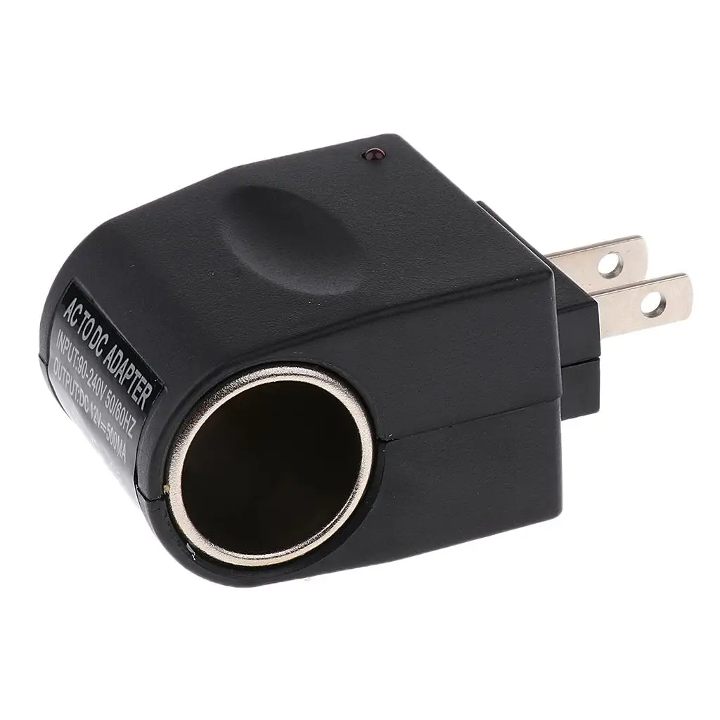 110V-220V To 12V DC Car Lighter Power Adapter Converter US Plug