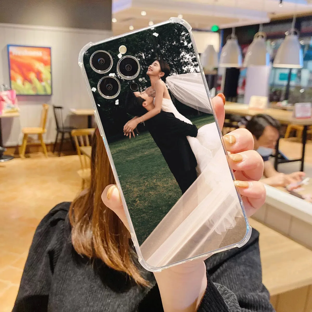 Customized DIY Soft Airbag Photo Case Cover
