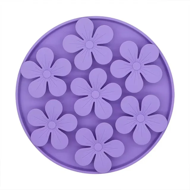 Pet Products Mat For Dogs Cats Slow Food Bowls With Suction Cup Feeding Food Silicone Lick Pad Dog Slow Feeders Treat Dispensing 6