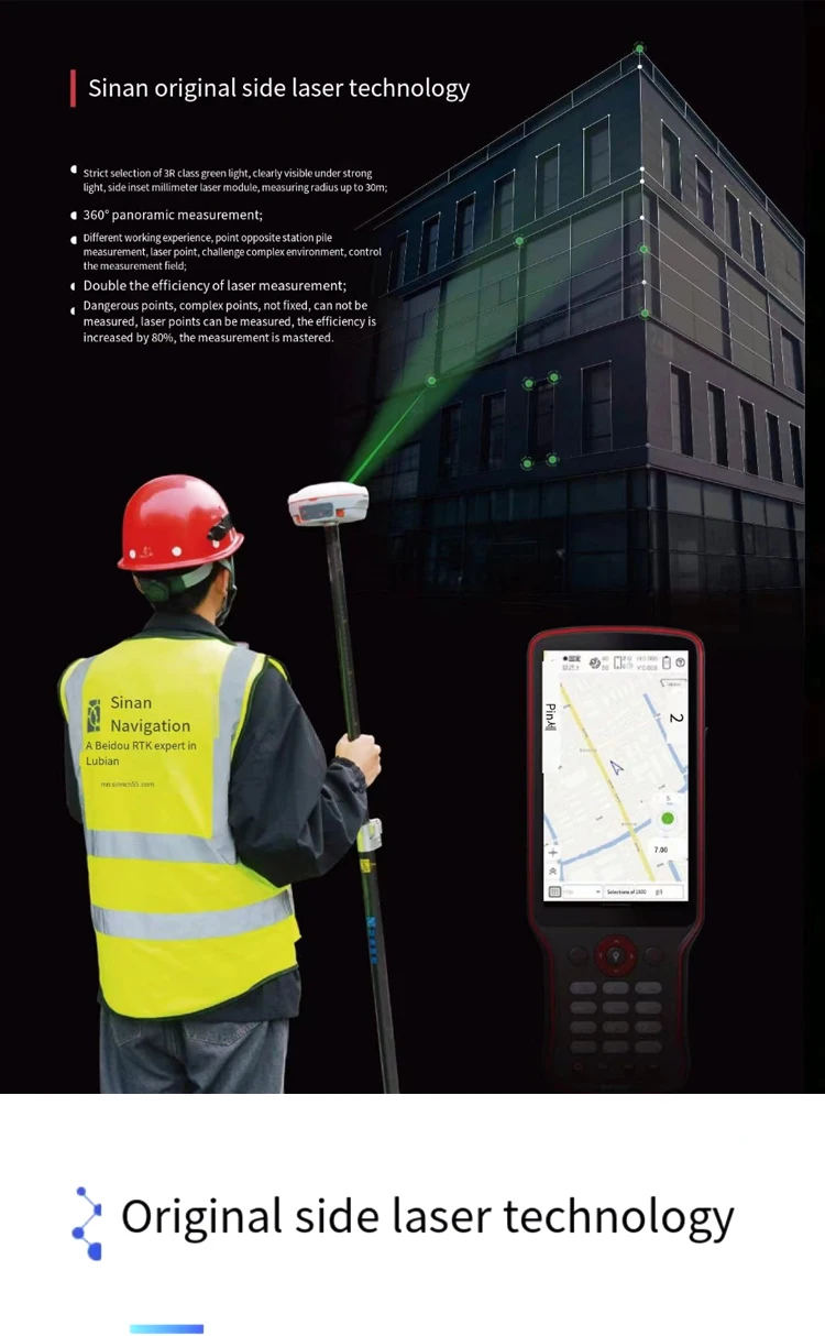 T30 Laser Edition GNSS Receiver Surveying Steering System Base Station Used CHCN