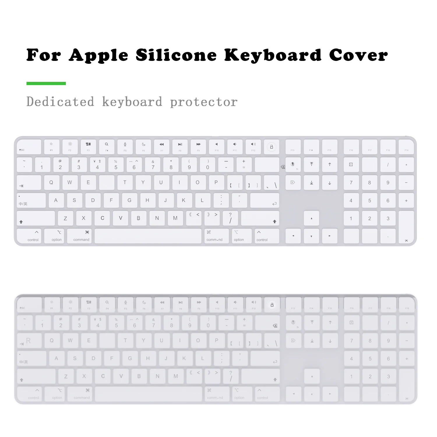 Cover Per Tastiera Per Tastiera Magica 2022 Tastiera Numerica E Cover Protettiva In Silicone Per Tastiera Touch Id