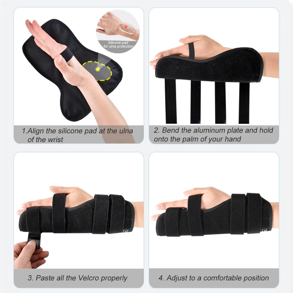 Adjustable Trigger Finger Splint Support Brace for Children and Adult Brace for Arthritis Pain Relief Boxer Fracture 1Pc