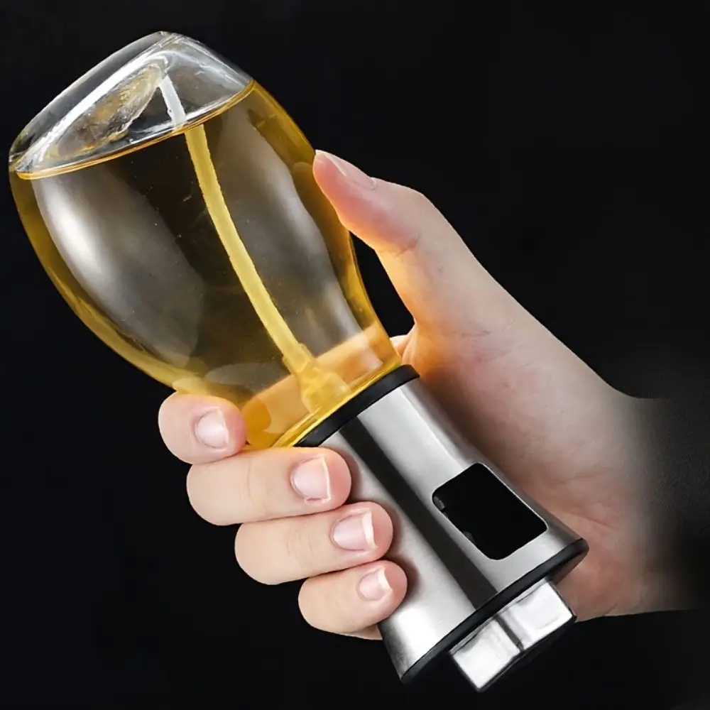 Oil Spray Bottle 200ML Stainless Steel Oil Spray Bottle Perfect for Kitchen Cooking & Air Fryer Bottle Glass Stainless Steel Oil Sprayer