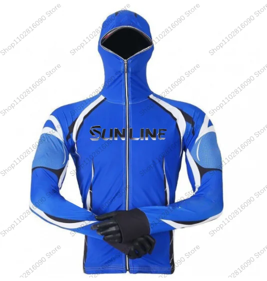 MenSunprotectiveFishingClothingSUNLINEBreathableFastDrySea