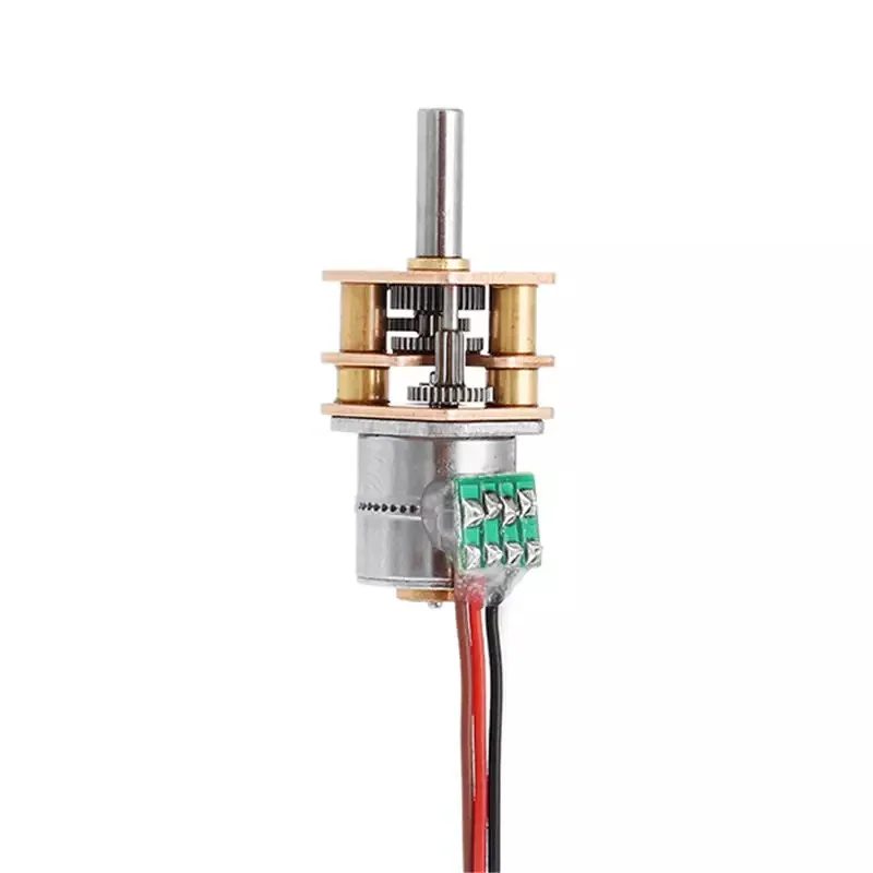 Mini Motoriduttore Passo-Passo Da 10Mm Dc 5V Rapporto Di Riduzione Del Motore Passo-Passo A 4 Fili A 2 Fasi 20:1/50:1/100:1/150:1/ 298:1