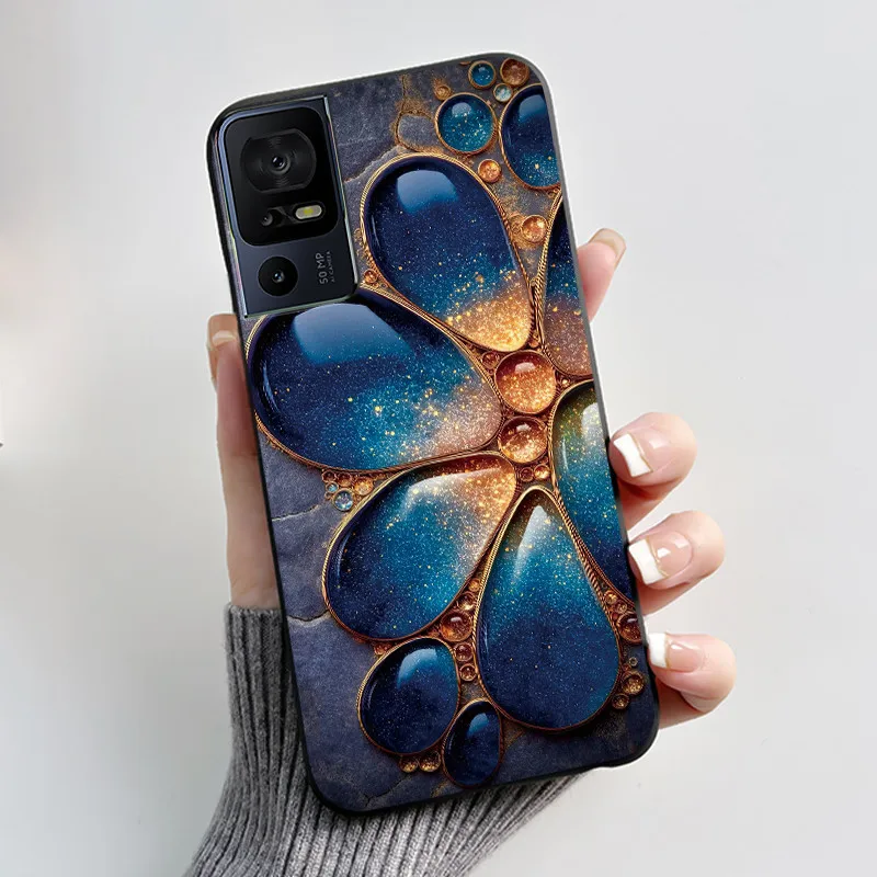 Luxury Cute Cartoon Black Soft Silicone Protective Phone Case