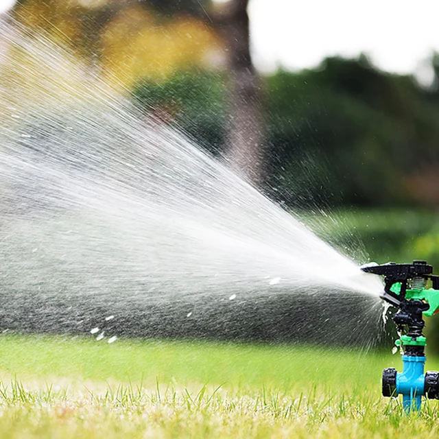 360 Szög Forgó Sprinkler 1/2 Hüvelykes Férfi Szál Mezőgazdasági Gyep Automatikus Öntözőkert Öntözési Otthoni Kerti Öntözés - Image 6
