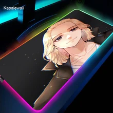 

Tokyo revengers Large Esport Mouse Pad RGB Profession Gaming Mouse Pad Mouse Mat with Locking Edge For Table Mat Gamer