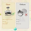 2Pcs 304 Stainless Steel Sandwich Cutter, Peanut/Butter Sandwich Cutter and Sealer for DIY Kids Lunch Sandwiches 4